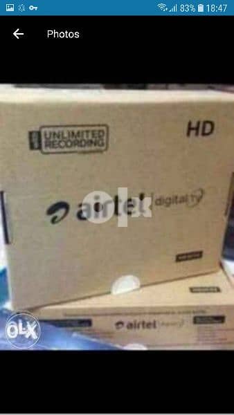 Airtel HD new Receiver with Six months Malyalam Tamil telgu 0