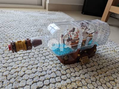 Lego Ship in a Bottle (assembled) 0