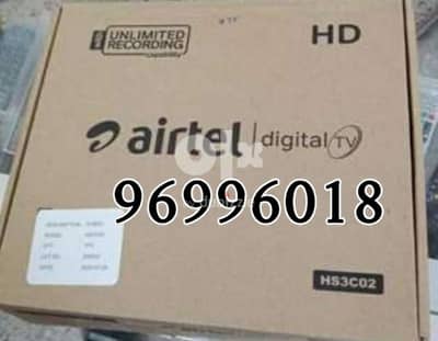 All south language Airtel HD box 6 month subscription All pakg I have 0