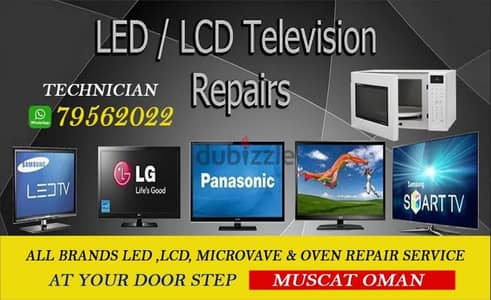 lcd led smart tv repairing fixing/home services 0